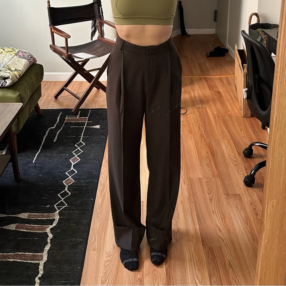 The Frankie Shop Cuff Trousers!
